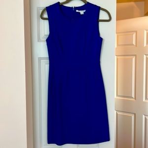 DVF royal blue dress size 2